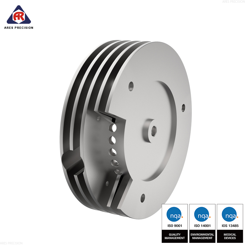 血液分析仪压力泵座-CNC加工